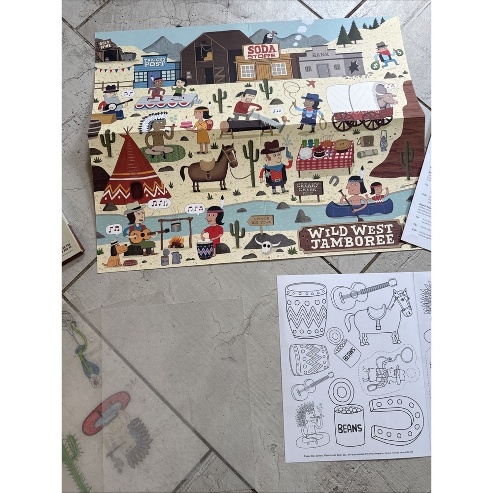 Shrinky Dinks Wild West Fun Pack Shrink Dinks- Joobli Ages 6 and up. Craft-Art - Picture 2 of 9